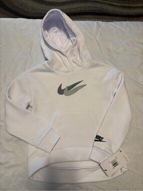 Nike Girls White Hoodie Size 6x